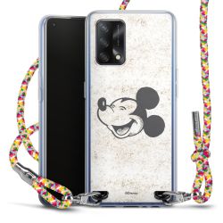 New Carry Case Transparent Stoff colourful/silber