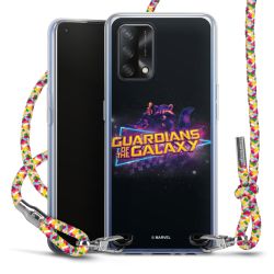 New Carry Case Transparent Stoff colourful/silber