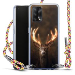 New Carry Case Transparent Stoff colourful/silber