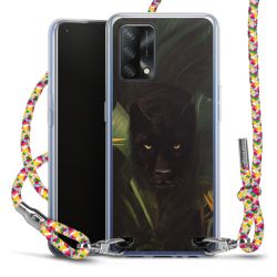 New Carry Case Transparent Stoff colourful/silber