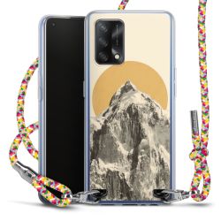 New Carry Case Transparent Stoff colourful/silber