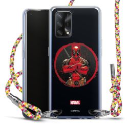 New Carry Case Transparent Stoff colourful/silber