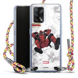 New Carry Case Transparent Stoff colourful/silber