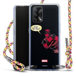 New Carry Case Transparent Stoff colourful/silber