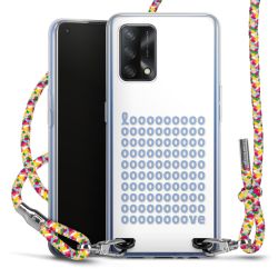 New Carry Case Transparent Stoff colourful/silber