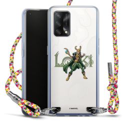 New Carry Case Transparent Stoff colourful/silber