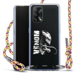 New Carry Case Transparent Stoff colourful/silber