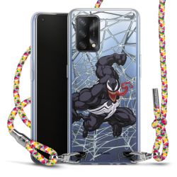 New Carry Case Transparent Stoff colourful/silber