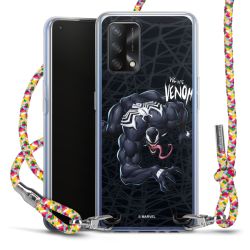 New Carry Case Transparent Stoff colourful/silber