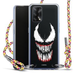 New Carry Case Transparent Stoff colourful/silber