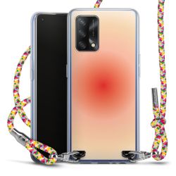 New Carry Case Transparent Stoff colourful/silber