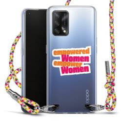 New Carry Case Transparent Stoff colourful/silber