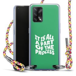 New Carry Case Transparent Stoff colourful/silber