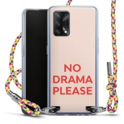 New Carry Case Transparent Stoff colourful/silber