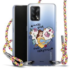 New Carry Case Transparent Stoff colourful/silber