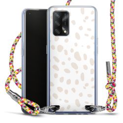 New Carry Case Transparent Stoff colourful/silber