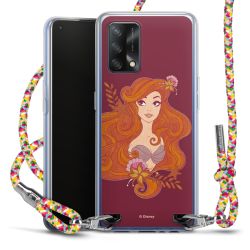 New Carry Case Transparent Stoff colourful/silber