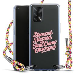 New Carry Case Transparent Stoff colourful/silber