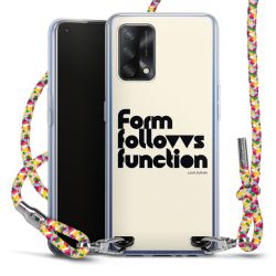 New Carry Case Transparent Stoff colourful/silber