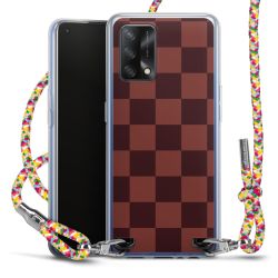 New Carry Case Transparent Stoff colourful/silber