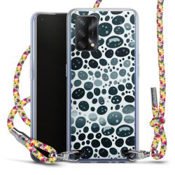 New Carry Case Transparent Stoff colourful/silber