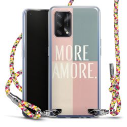 New Carry Case Transparent Stoff colourful/silber