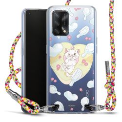 New Carry Case Transparent Stoff colourful/silber