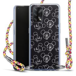 New Carry Case Transparent Stoff colourful/silber