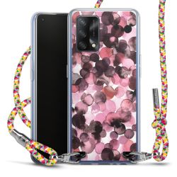 New Carry Case Transparent Stoff colourful/silber