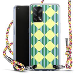 New Carry Case Transparent Stoff colourful/silber