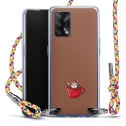 New Carry Case Transparent Stoff colourful/silber