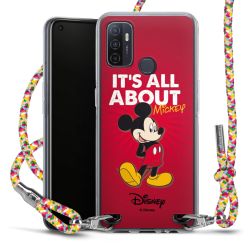 New Carry Case Transparent Stoff colourful/silber