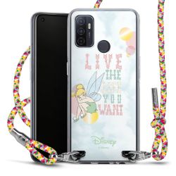 New Carry Case Transparent Stoff colourful/silber