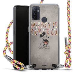 New Carry Case Transparent Stoff colourful/silber