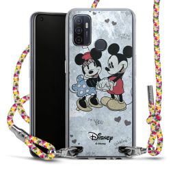 New Carry Case Transparent Stoff colourful/silber