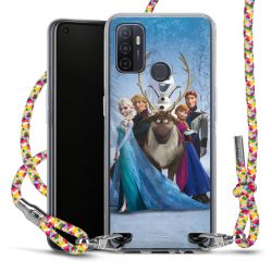 New Carry Case Transparent Stoff colourful/silber