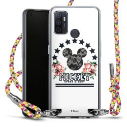 New Carry Case Transparent Stoff colourful/silber