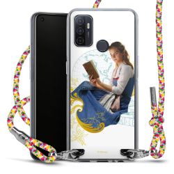 New Carry Case Transparent Stoff colourful/silber