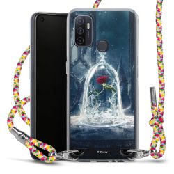 New Carry Case Transparent Stoff colourful/silber