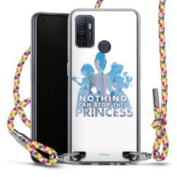 New Carry Case Transparent Stoff colourful/silber