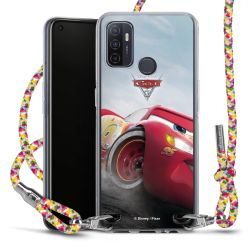 New Carry Case Transparent Stoff colourful/silber