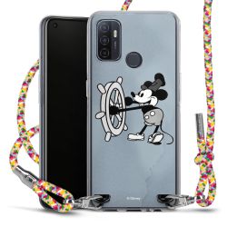 New Carry Case Transparent Stoff colourful/silber