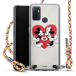 New Carry Case Transparent Stoff colourful/silber