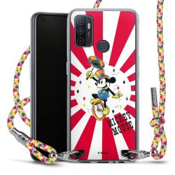 New Carry Case Transparent Stoff colourful/silber