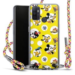 New Carry Case Transparent Stoff colourful/silber