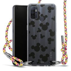 New Carry Case Transparent Stoff colourful/silber