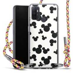 New Carry Case Transparent Stoff colourful/silber