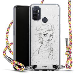 New Carry Case Transparent Stoff colourful/silber