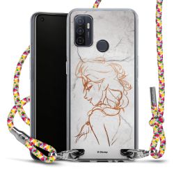 New Carry Case Transparent Stoff colourful/silber