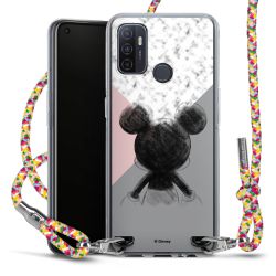 New Carry Case Transparent Stoff colourful/silber